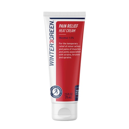 Wintergreen Pain Relief Heat Cream for Muscles