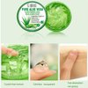 Aloe Infusion Body & Face Moisturizer -for Dry Skin, Anti Wrinkle, Soothing Aloe Face Moisturizer, Multipurpose, Hydrating Aloe Gel, 7.44 oz Lotion for Men & Women (3 PACKS)