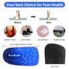 RooRuns Orthotic Inserts 3/4 Length, High Arch Support Foot Insoles for Over-Pronation Plantar Fasciitis Flat Feet Heel Pain Relief Shoe Inserts for Running Sports,S(Men 5-6/Women 6-7)