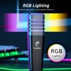 TONOR RGB USB Microphone, Cardioid Condenser Computer PC Mic with Tripod Stand, Pop Filter, Shock Mount for Gaming, Streaming, Podcasting, YouTube, Twitch, Compatible with Laptop Desktop,TC30 with RGB