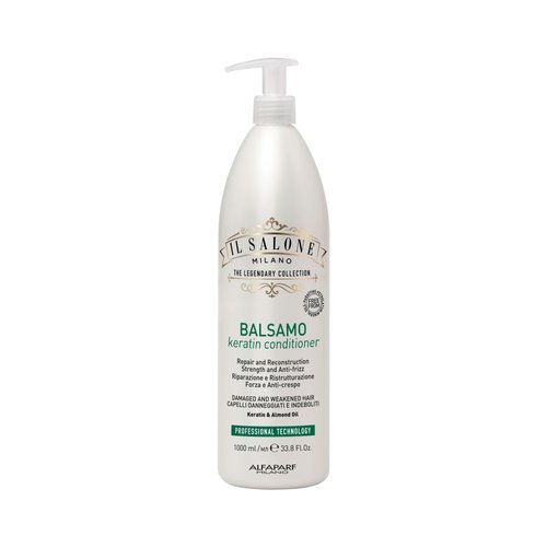 Il Salone Milano Professional Keratin Conditioner - Detangling Conditioner + Damaged Hair Treatment - Provides Frizz Control & Hair Reconstruction (33.8 oz / 1000 ml)