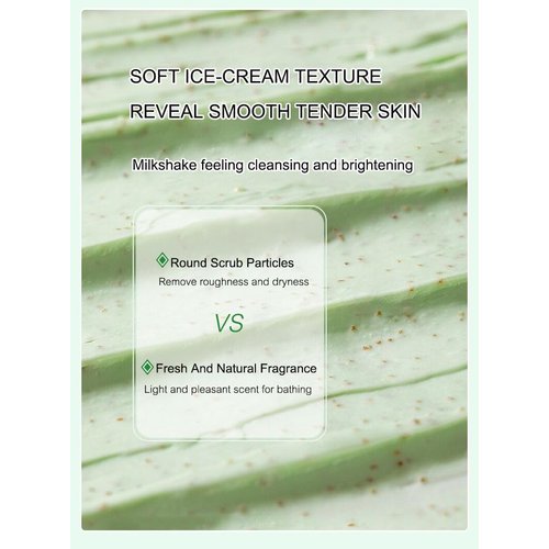 Mashata Avocado Oil & Lactic Acid Facial Scrub For Skin Care - 300 Grams | Facial Skin Care Product Used As Face Scrub For Glowing Skin