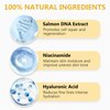 Salmon DNA Serum-Pure Marine Collagen Booster - Anti-Aging & Skin Repair Treatment for Wrinkles, Dark Spots & Elasticit， Collagen, Glutathione, Hyaluronic Acid - Improves skin radiance