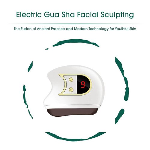 BeNat Electric Gua Sha Facial Sculpting. Portable, Wireless, and Multi-Functional for Women and Men