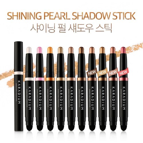 KARADIUM Shining Pearl Smudging Eye Shadow Stick, 1.4 g, #5 Honey Beige