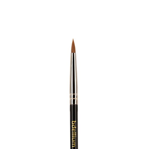 Bdellium Tools Professional Makeup Brush - Maestro Series 710 Eye Liner - With Soft Synthetic Fibers, For Creating Various Liner Styles (Black, 1pc)