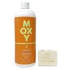 Bath & Body Works Moxy Coily Hair Conditioner With a Natural Oats Sample Soap.