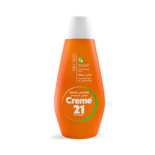 Creme 21 Body Lotion-Dry Skin, Goodness of 5 moisturizers, AloeVera & Vit E Enriched, For Women & Men, 400 ml