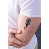 Thug Ink Temporary Tattoos - Volume IV - 8 Temporary Tattoos ~ Face Tattoos ~ Microphone, Dollar Sign, Diamond, Anchor, etc~ Thug Life ~ Fake Tattoos ~ Water-transfer Tattoos