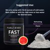Fuel 4 Ever Fast Fasting Electrolyte Powder | with Creatine, Essential Amino Acids & Green Tea Extract | No Sugar, No Artificial Sweeteners or Ingredients | Watermelon Flavor 30 Servings