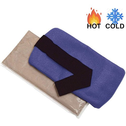 ThermiPaq Reusable Hot Pack And Cold Ice Pack For Injuries - Back, Neck, Shoulders, Elbows, Ankles, and Knee Ice Pack, Medium, 12 inches x 6 inches