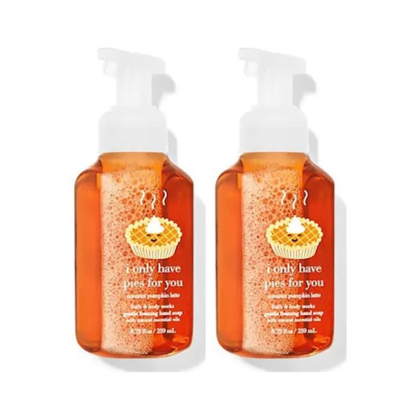 Bath & Body Works Bath and Body Works Coconut Pumpkin Latte Gentle Foaming Hand Soap 8.75 Ounce 2-Pack (Coconut Latte) 1.67 pounds 17.5 fluid_ounces