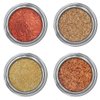 Concrete Minerals Natural Glitter Eyeshadow, Iridescent Shine and High Pigmentation, 100% Vegan and Cruelty Free, 2.4 Grams Loose Mineral Powder (Firestorm Collection)