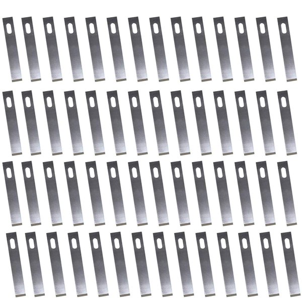 TIHOOD 100PCS #4 Replacement Hobby Blade/Steel Craft Knife Blades