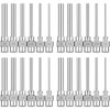 24 Pieces Dispensing Needle 1 Inch Stainless Steel Blunt Tip Luer Connector Stainless Steel Blunt Needles (8, 10, 12, 14, 16, 18 Gauge)