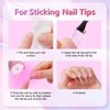 Makartt UV LED Nail Lamp - Mini UV Light for Gel Nails Polish Fast Curing Goosenecks UV Lamp 10W Rechargeable LED Nail Light Nail Dryer with 4 Timers & Auto Sensor Nail Lamp for Salon Home DIY Use