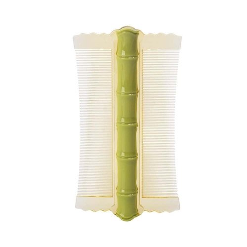 Green Double-Sided Comb,Fine Tooth Comb Anti-Static Fine-Tooth Pin Hair Comb With Handle Super Dense Tooth Drain Dandruff Hair Comb Hair Styling Tool Accessories