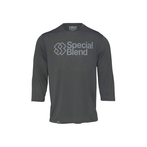 Special Blend | Men’s MTB Jersey (Grey 3/4 Sleeve, Small)