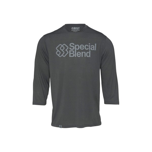 Special Blend | Men’s MTB Jersey (Grey 3/4 Sleeve, Small)