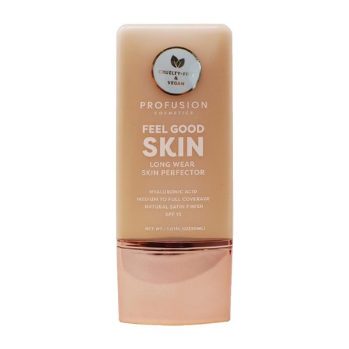 Profusion Cosmetics Lightweight Liquid Foundation for a Flawless and Elegant Radiance, Breathable Makeup for Improves Uneven Skin Tone, Cruelty-Free - Medium 1
