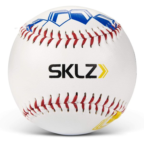 SKLZ Pitch Training Baseball with Finger Placement Markers, White, 1