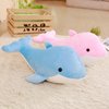 LVPU Dolphin Stuffed Animals Plush Pillow Super Soft Sea Animal Plush Toys Dolls, Stuffed Animal, Plush Toy, Gifts for Kids, Sea Critters(PINK-10.5Inch)