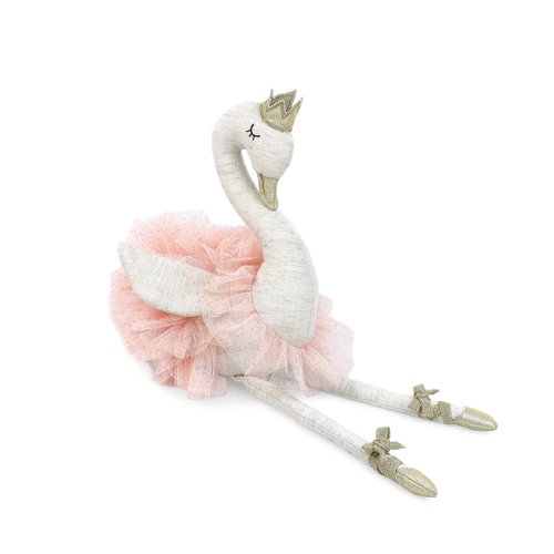 MON AMI Layla The Ballerina Doll | Swan Stuffed Animal | Plush Baby Dolls | 20 Inches, for Little Kids