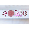 ROSE Natural Cold Process Soap with Fresh Rose Water, Kaolin Clay, Rose Petals, Moisturizing Coconut Oil - Gentle pink soap for sensitive skin - Perfect for face and body (Round Rose Soap)