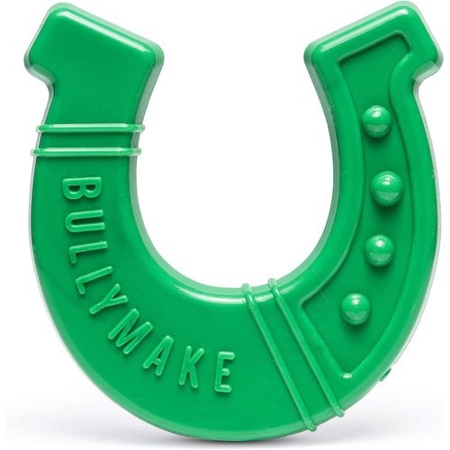 BULLYMAKE Nylon Horseshoe Chew Toy For Dogs | Durable Dog Toy for Aggressive Chewers | Made in USA