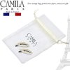 Camila Paris CP1994/2 French Hair Barrette Clip for Women, Handmade, Side Slide-in Metal-Free Closure Strong Hold Grip Hair Clips for Girls, No Slip Durable Styling Hair Accessories, Made in France