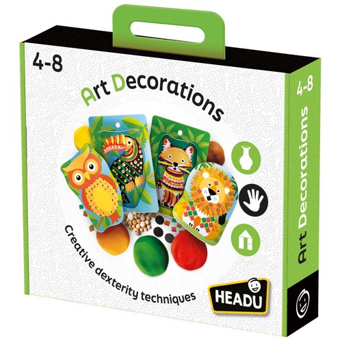 Headu My First Art Decorations, Educational Toys for Boys and Girls Ages 4-8 Years Old, Preschool Learning Toys, Teacher Homeschool Supplies, Birthday