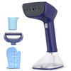 Chrinomee Steamer for Clothes, Handheld Steamer with Wet&Dry Ironing Modes, 20 Sec Fast Heat-up, 3000W Detachable Water Tank with Heat-Resistant Gloves, Perfect for Removing Wrinkles.Blue