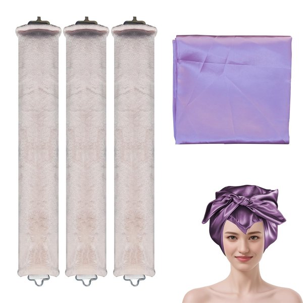 heatless hair curler rods