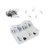 600 Fans 10D Premade Volume Eyelash Extensions 8-15mm Mixed Length Pre-made Fans Thin Volum Lash Extensions C Curly Handmade Loose Volume Lashes (10D-0.07-C-8-15mm）
