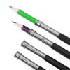 FoRapid Adjustable Dual Head Pencil Extender Holder Pencil Lengthener Pencil Saver Eco Friendly for Art Craft Hobby School Office Makeup Pencil Eyeliner Color Pencil Sketch Write Drawing Tool (5 PCS)