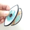 Big Evil Eye Claw Clips,Cellulose Acetate Hair Clips,Hair Claw Clips for Women (S8)