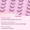 Anime Lashes Korean Japanese Look Like Asian Natural Look False Eyelashes Manga Lashes Mink Wispy Fluffy Spiky 3D Volume Eyelashes Pack Cosplay Fake Eyelashes Individual Cluster 5 Pairs LK02 by dxg
