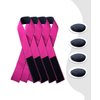 Tailsmart 4 Pcs Elastic Bands for Wig (Rose Red),Lace Melting Band with Ear Covers, Wig Bands for Keeping Wigs in Place.