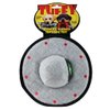 TUFFY - World's Tuffest Soft Dog Toy - Alien- UFO - Squeaker- Multiple Layers. Made Durable, Strong & Tough. Interactive Play (Tug, Toss & Fetch). Machine Washable & Floats. (Regular)