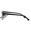Half Horn Rim Hipster Multi 3 Focus Progressive Reading Glasses Black Silver 1.5