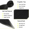 Pre Stretched Braiding Hair 18 Inch 8 Packs Long Braiding Hair Extensions Braiding Hair Pre Stretched Hot Water Setting Hair For Braids (18inch,2#)