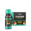 Onnit Alpha BRAIN Focus Energy Shot Supplement - Energy, Focus, Mood, Stress, Brain Booster Drink - Tropical (2.5 fl oz, 6 ct)