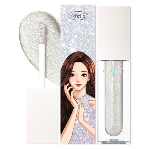 AMTS webtoon True Beauty Makeup liquid glitter eyeshadow, vegan korean eye glitter, shimmer eyeshadow highlighter, kbeauty, kdrama #06 Stiletto
