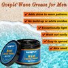 Natural Wave Pomade for Men Strong Hold, Easy Wash 360 Wave Training Hair Cream, Waves Grease for Men Water-Based Hair Cream for Wave, Moisture, Control and Silky Shine, Wave Pomade for Black Men 4oz