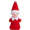 JOYIN Christmas Elf Plush Doll, Red Tiny Elf Doll Sleeping Mini Elf Doll with Pacifier Soft Plush Christmas Accessories for Christmas Holiday Decorations, Christmas Dress-Up Party.