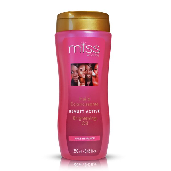 FAIR & WHITE Miss White Brightening Oil 250ml - Skin Brightening Properties, with Almond Oil