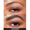 SHEGLAM Waterproof Eyebrow Cream Gel Long Lasting Highly Pigmented Shaping Filling Eye Brow Balm With Small Brush - Black Brown