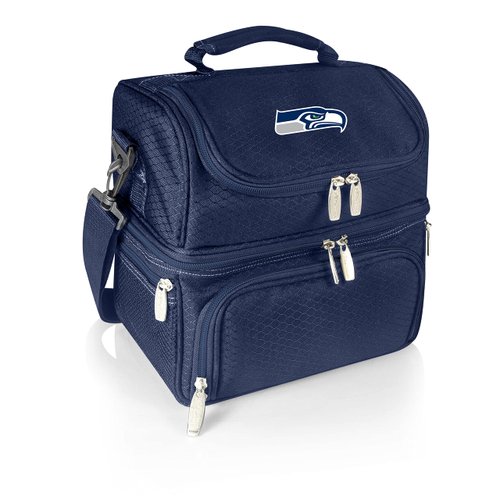 PICNIC TIME Navy Seattle Seahawks Pranzo Lunch Tote