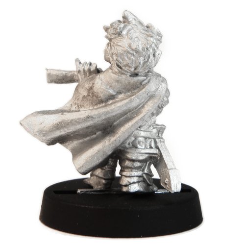 Stonehaven Halfling Fife Player Miniature Figure (for 28mm Scale Table Top War Games) - Made in USA