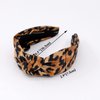 BEGOOD Headbands for Women Womens Knotted Wide Headbands Black Headband Fashion Top Knot Hairband Leopard Girls Headbands Hair Accessories 2Pcs